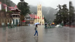 shimla मौसम