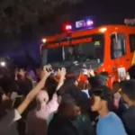 फर्नीचर मार्केट में लगी आग