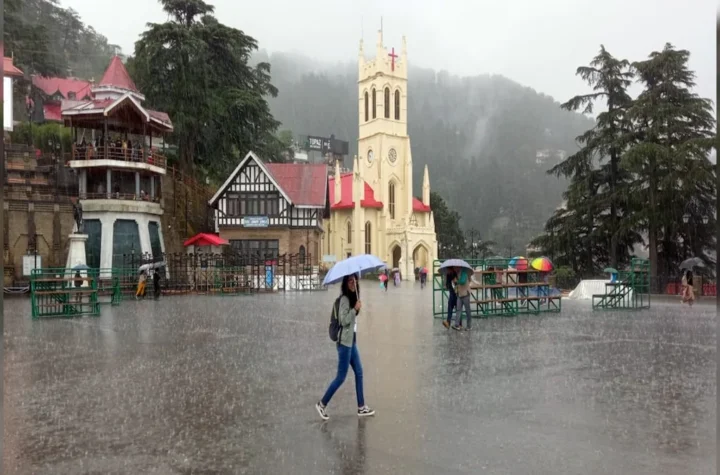 शिमला बारिश