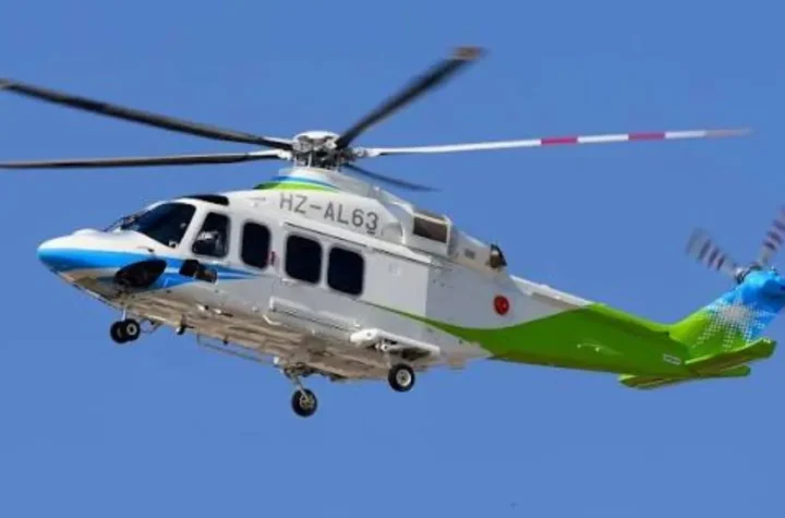 Helicopter crash