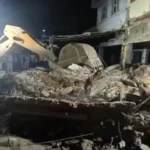 इमारत गिरी