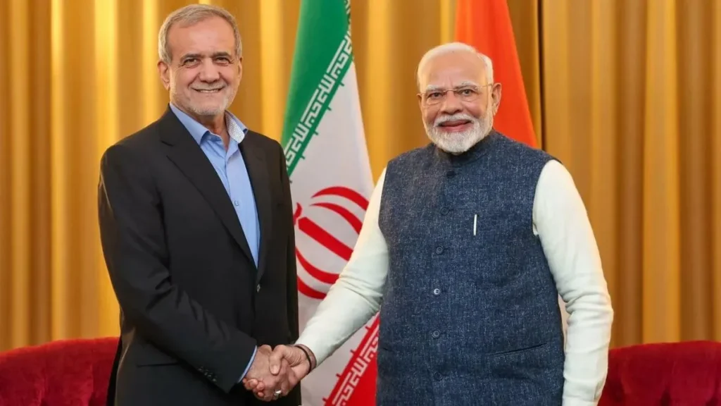 पीएम मोदी ने ईरान के राष्ट्रपति पेजेश्कियन