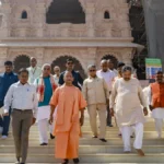 राम मंदिर में सीएम योगी