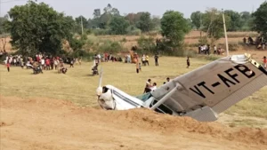 विमान क्रैश