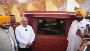 Irrigation Project inauguration