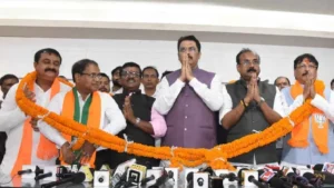KC Sinha Joins BJP