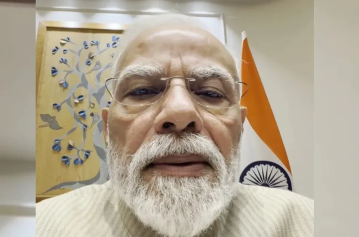 PM Modi video message