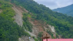 gangtok land slide