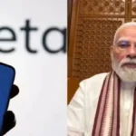 meta on pm modi