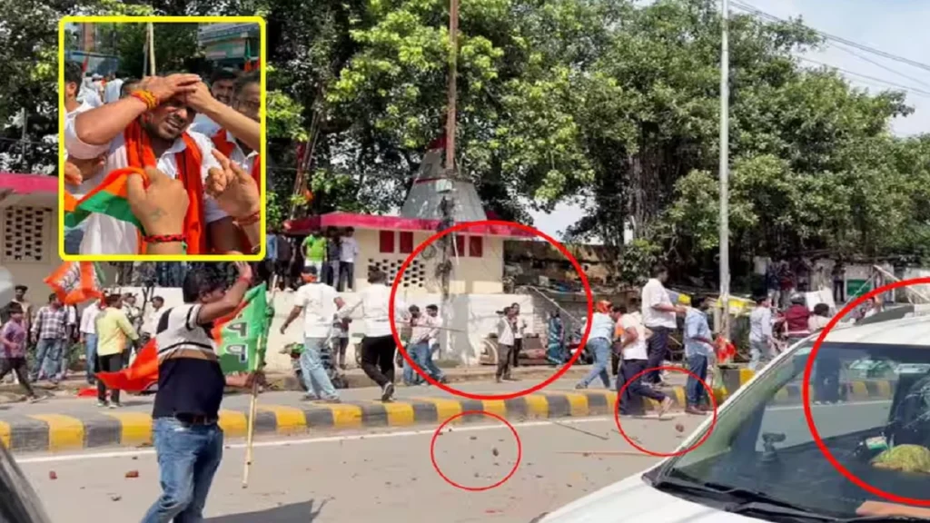 patna bjp congress clash