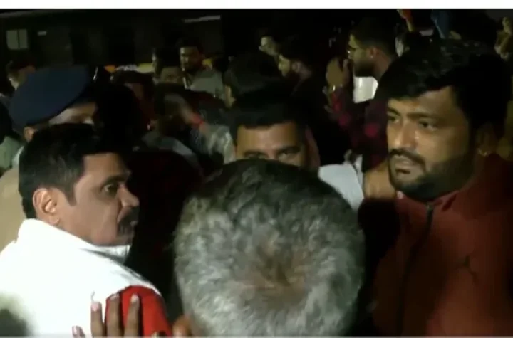 ABVP NSUI clash