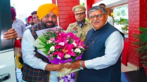 Bhagwant Mann Meets Governor