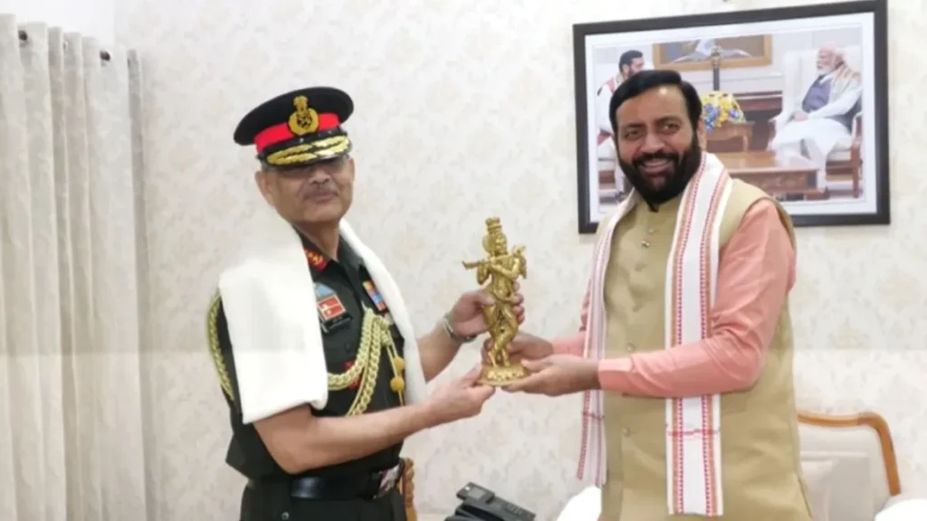 Dhiraj Seth met with Haryana CM