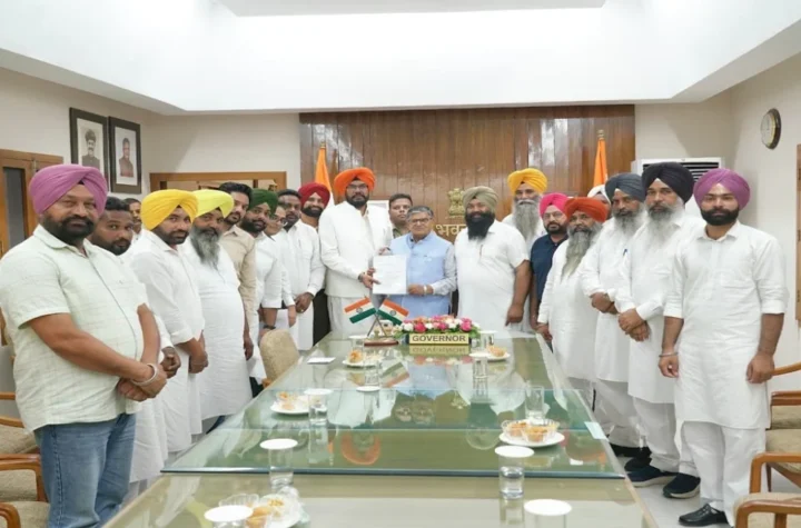 Kuldeep Dhaliwal meet Governor
