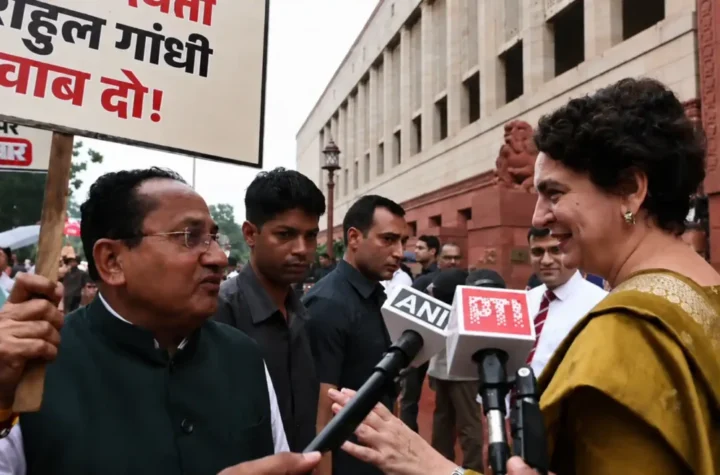 Parliament protest