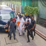 Sukhbir Badal attacked