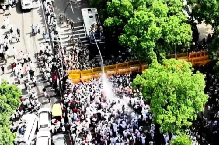 punjab congress protest