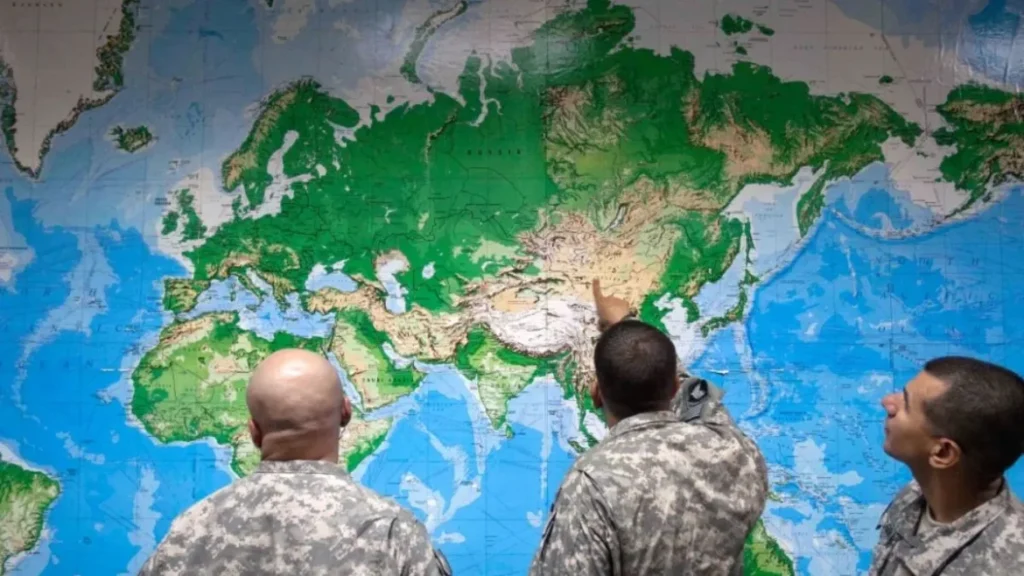 world map