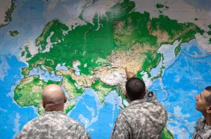 world map