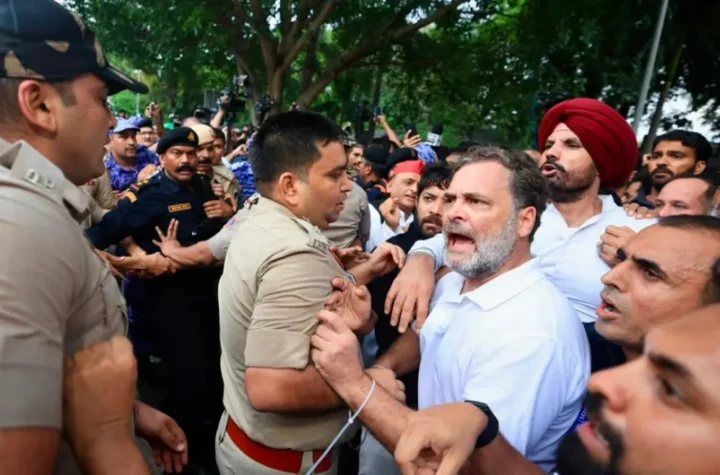Rahul Gandhi protest
