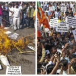 bjp protest